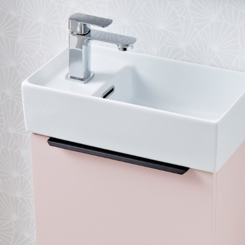 Small pink bathroom 6