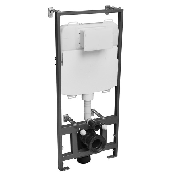 1 17 Wall hung WC frame 6or3 L flush