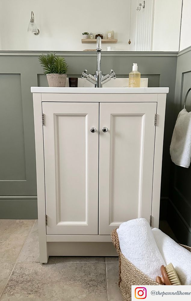 Hampton 600 Roper Rhodes Hampton 600 Underslung Basin Vanity Unit | Roper Rhodes