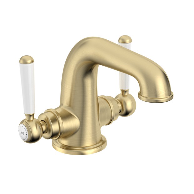 TLD1104 Lansdown Basin Mixer Brass TLD1104 Lansdown Basin Mixer Brass