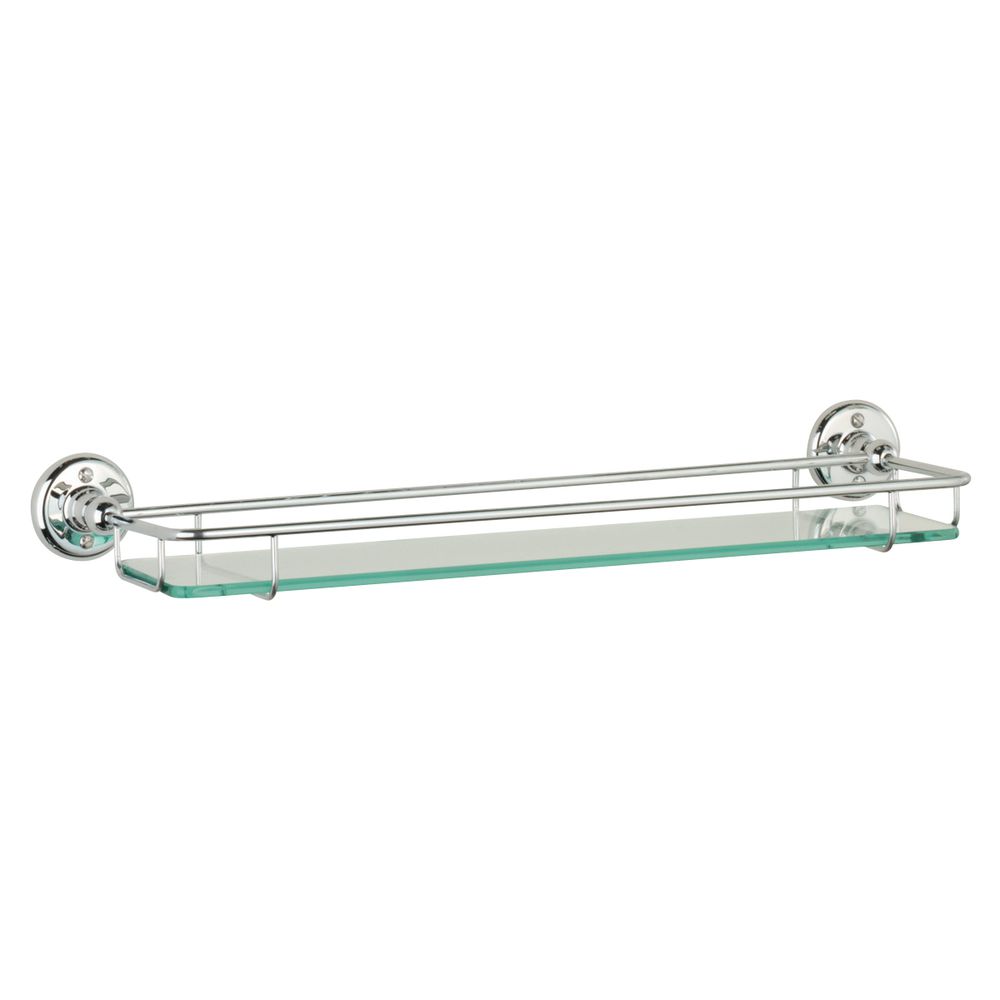 traditional glass and chrome brass bathroom shelf slide image traditional glass and chrome brass bathroom shelf slide image