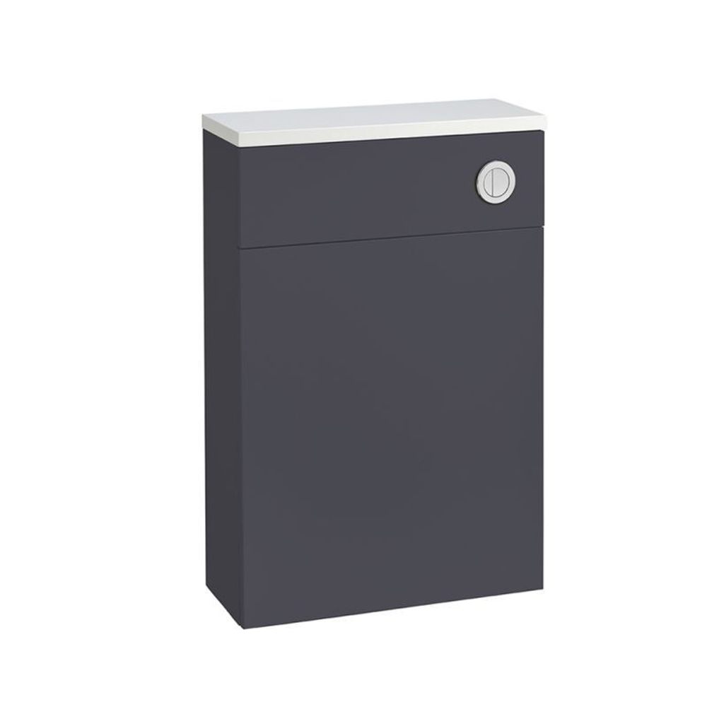 560 Flat fronted Back to wall unit Midnight Grey AM5623 MT slide image