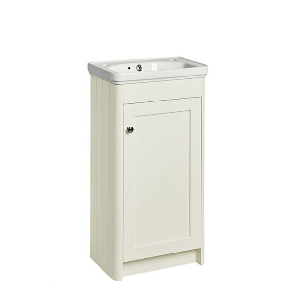 Halcyon 400mm freestanding unit Natural White HAL4610 NW Halcyon 400mm freestanding unit Natural White HAL4610 NW