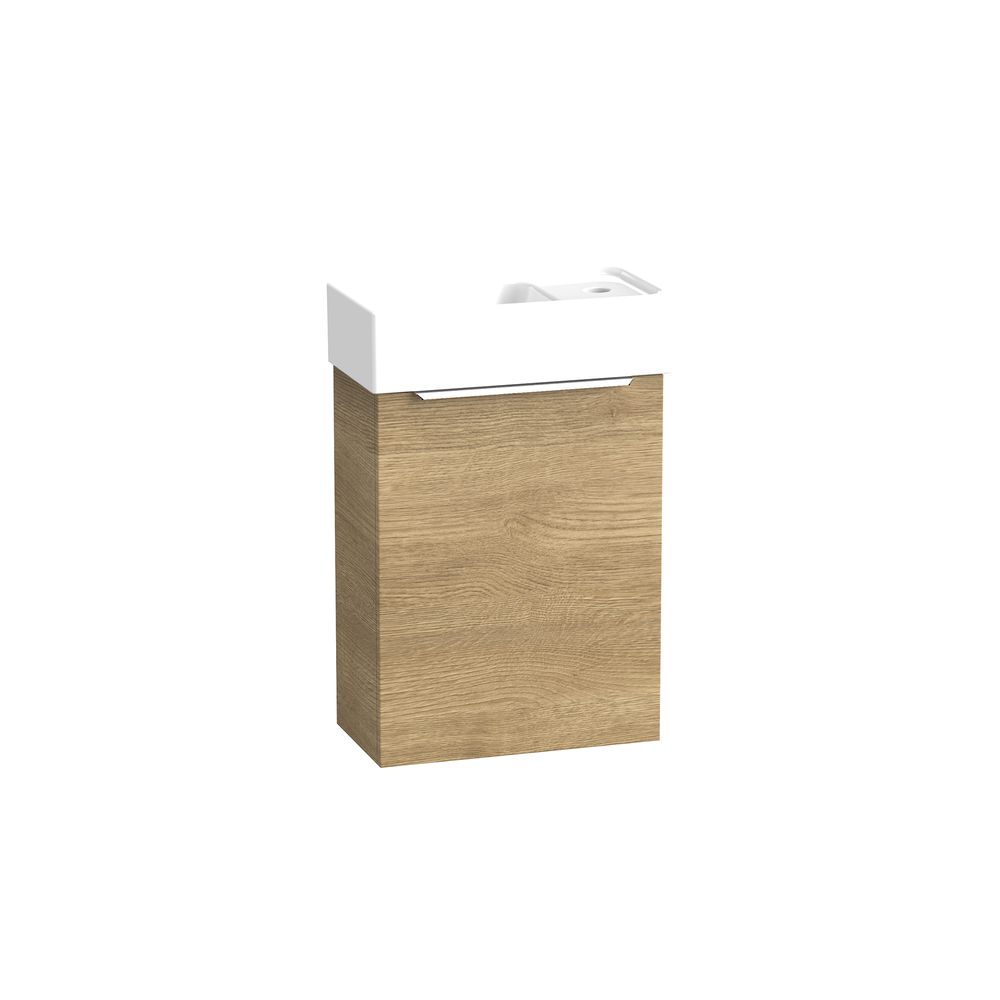 Alto 400 Wall Mounted Cloakroom Vanity Unit | R2 Bathrooms