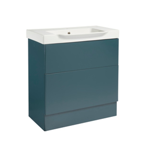 Academy 800 Freestanding Basin Unit Matt Derwent Blue 1064847 Academy 800 Freestanding Basin Unit Matt Derwent Blue 1064847