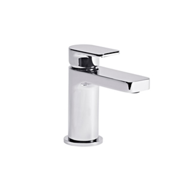 Act Mini Basin Mixer with Click Waste in Chrome 1034894 Act Mini Basin Mixer with Click Waste in Chrome 1034894