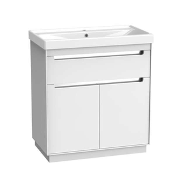 Acumen 800 Freestanding Vanity Unit Gloss White 1065190 Acumen 800 Freestanding Vanity Unit Gloss White 1065190