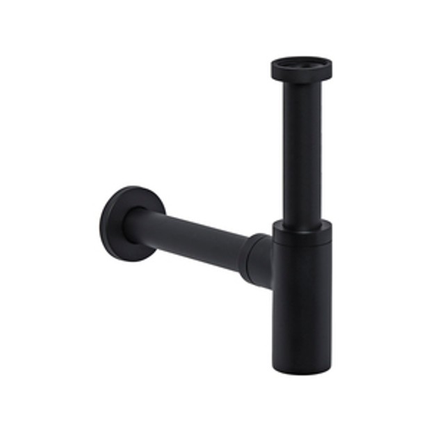 Adjustable Bottle Trap 120mm Height Range Adjustment Black 1034982 Adjustable Bottle Trap 120mm Height Range Adjustment Black 1034982