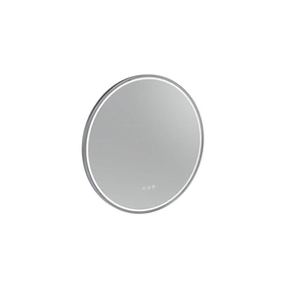 Alderbury 600 Circular Illuminated Mirror Chrome 1136398 slide image Alderbury 600 Circular Illuminated Mirror Chrome 1136398 slide image
