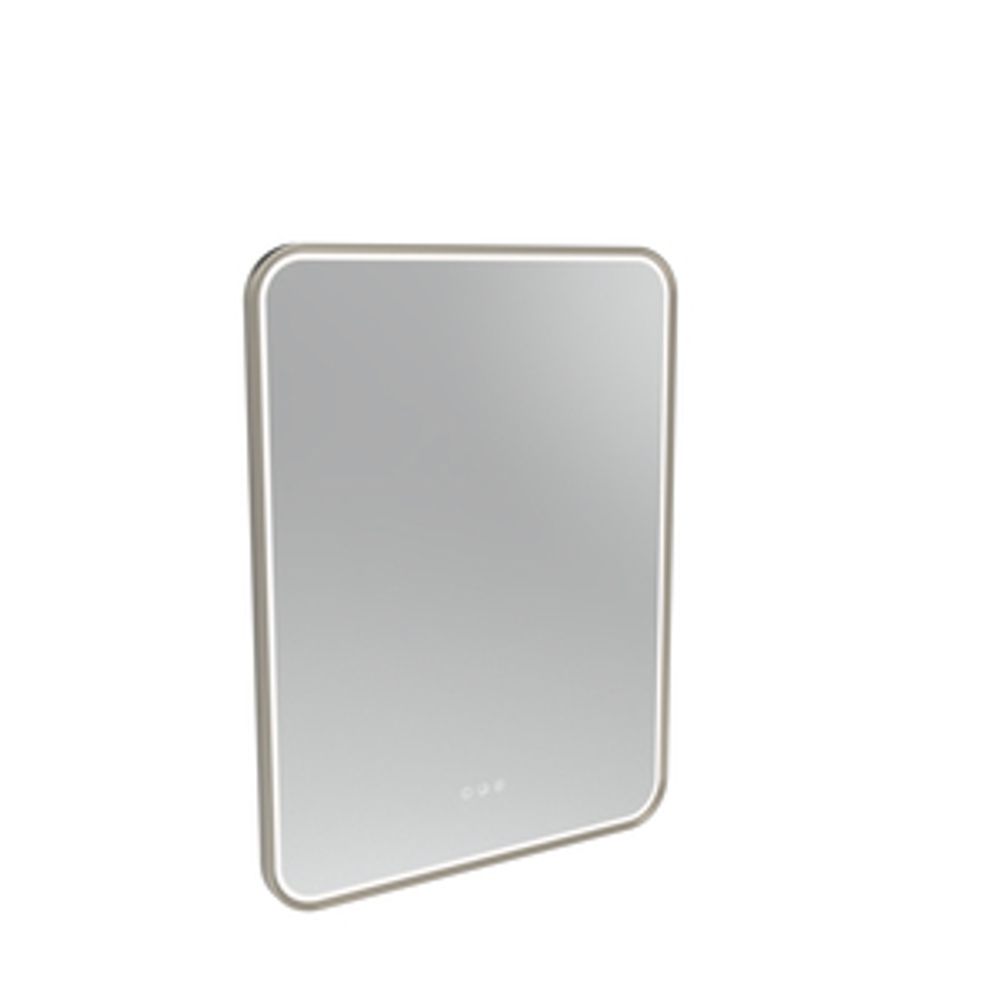Alderbury 400 Rectangular Illuminated Mirror Nickel 1128217 slide image Alderbury 400 Rectangular Illuminated Mirror Nickel 1128217 slide image