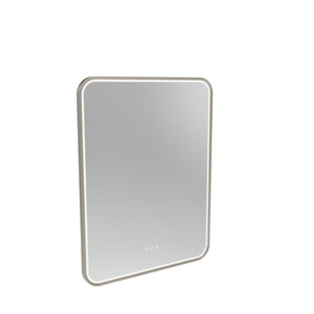 Alderbury 400 Rectangular Illuminated Mirror Nickel 1136397 Alderbury 400 Rectangular Illuminated Mirror Nickel 1136397