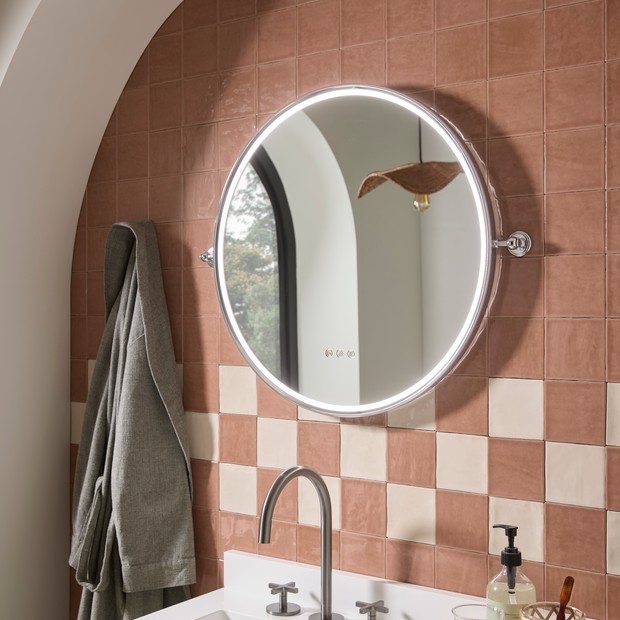 Alderbury 600 mirror chrome lifestyle Alderbury 600 mirror chrome lifestyle