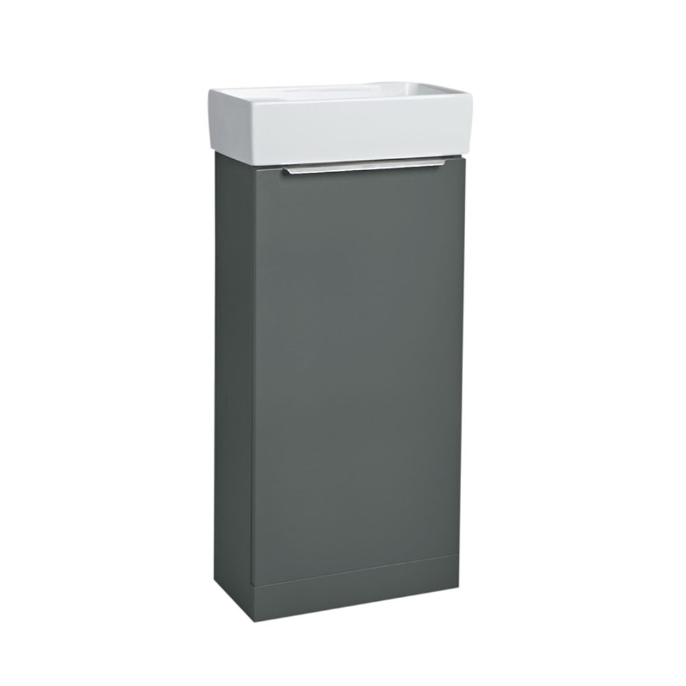 Alto 400mm freestanding unit Willow ALT400 WL slide image Alto 400mm freestanding unit Willow ALT400 WL slide image