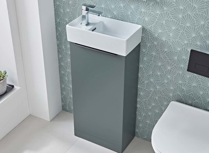 Alto Willow cloakroom lifestyle Alto Willow cloakroom lifestyle
