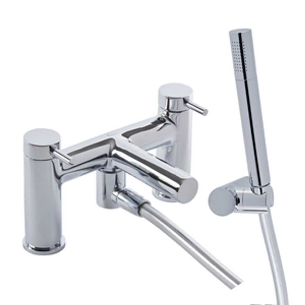Anthem Deck Mounted Bath Shower Mixer Chrome 1065522 slide image Anthem Deck Mounted Bath Shower Mixer Chrome 1065522 slide image