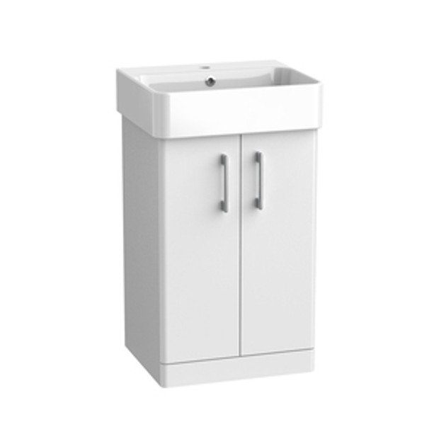 Arlo 500 Freestanding Unit Gloss White 1136442 Arlo 500 Freestanding Unit Gloss White 1136442