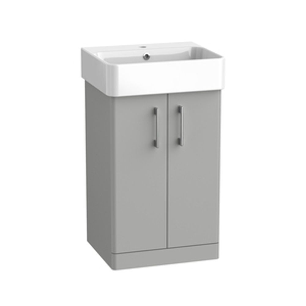 Arlo 500 Freestanding Unit Matt Light Grey 1136501 slide image Arlo 500 Freestanding Unit Matt Light Grey 1136501 slide image