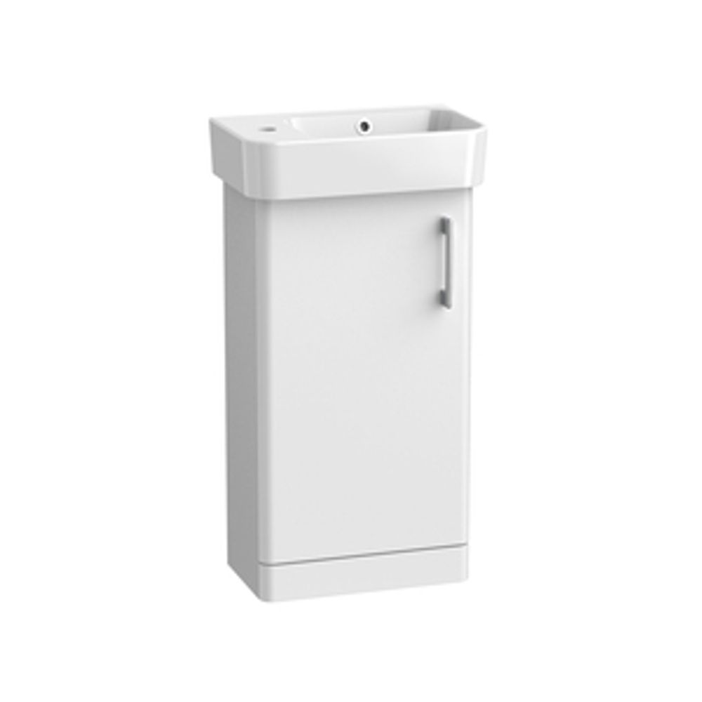 Arlo Cloakroom Freestanding Unit Gloss White 1136279 slide image Arlo Cloakroom Freestanding Unit Gloss White 1136279 slide image