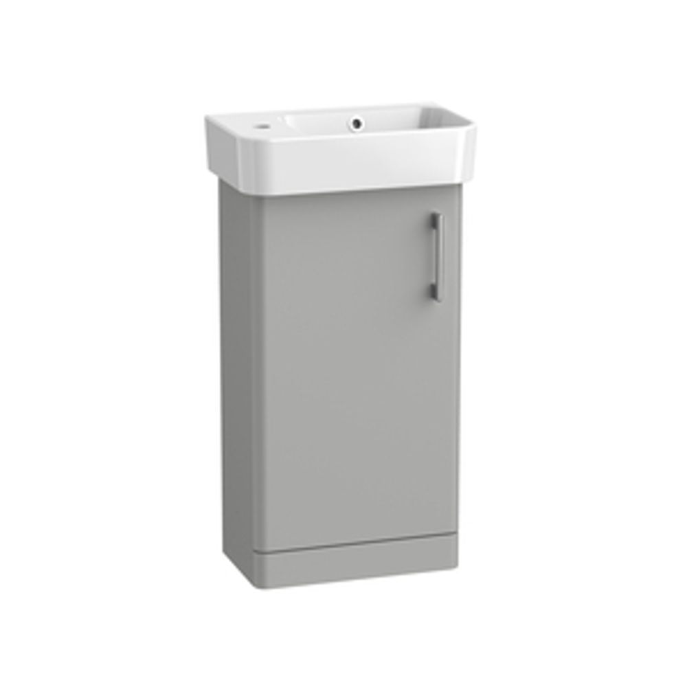 Arlo Cloakroom Freestanding Unit Matt Light Grey 1136307 slide image Arlo Cloakroom Freestanding Unit Matt Light Grey 1136307 slide image