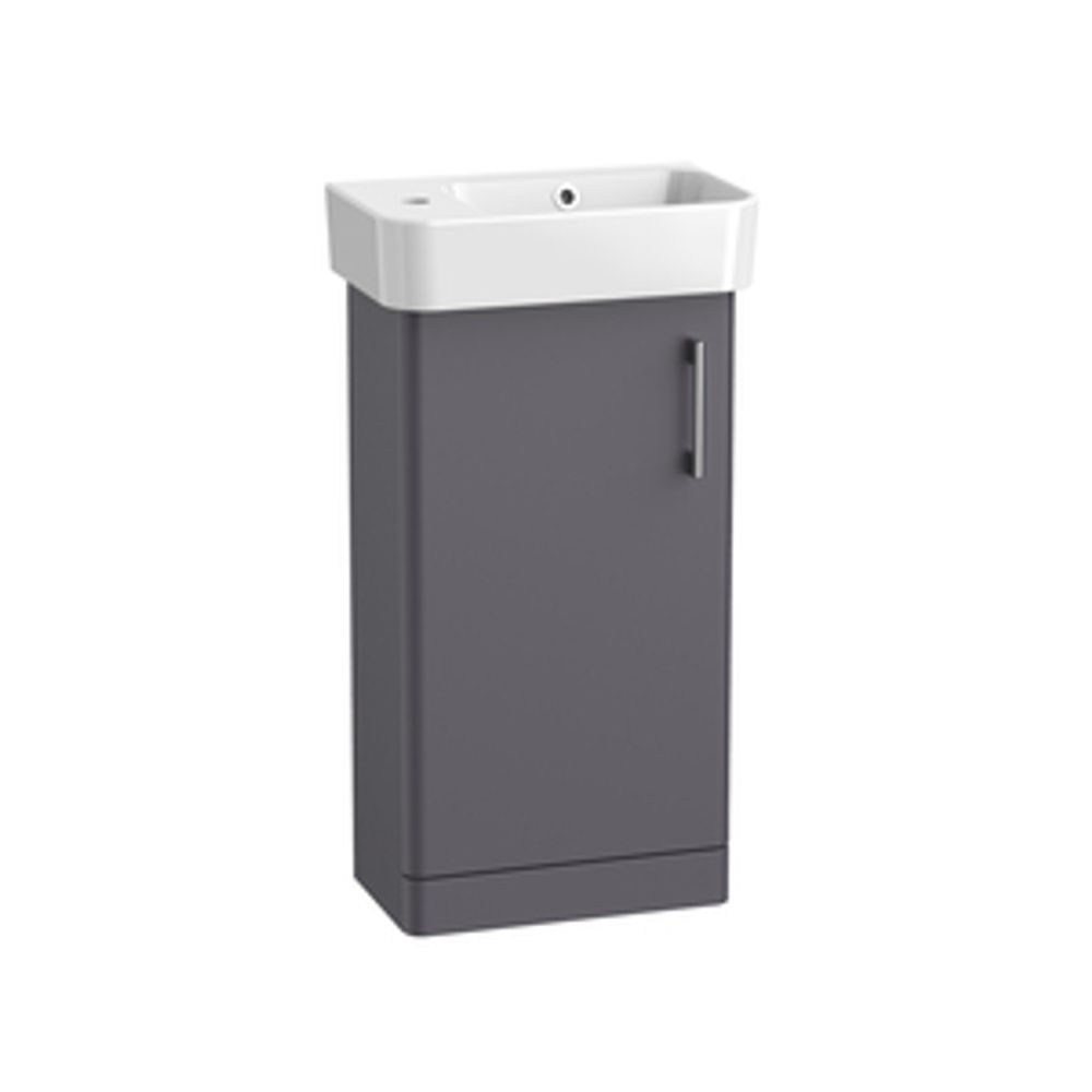 Arlo Cloakroom Freestanding Unit Matt Storm Grey 1136354 slide image Arlo Cloakroom Freestanding Unit Matt Storm Grey 1136354 slide image