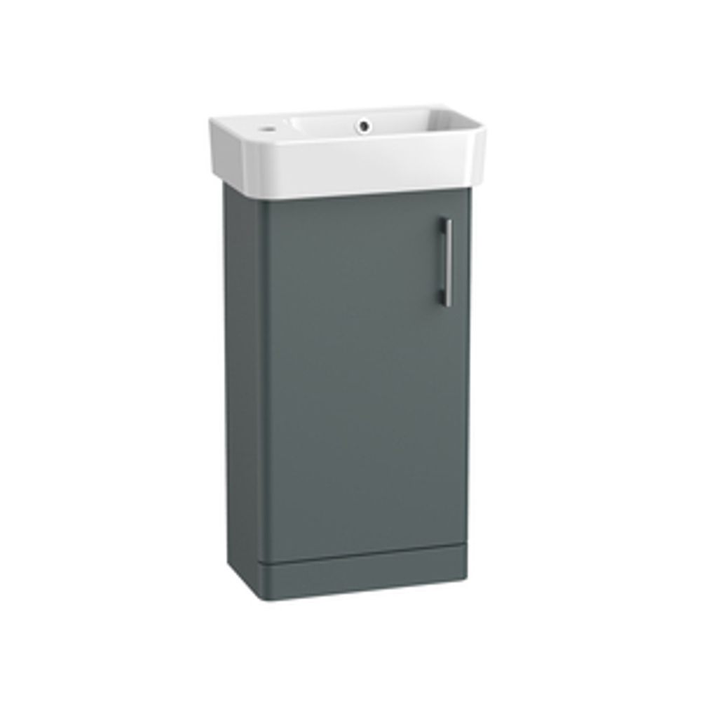 Arlo Cloakroom Freestanding Unit Matt Viridian Green 1136198 slide image Arlo Cloakroom Freestanding Unit Matt Viridian Green 1136198 slide image