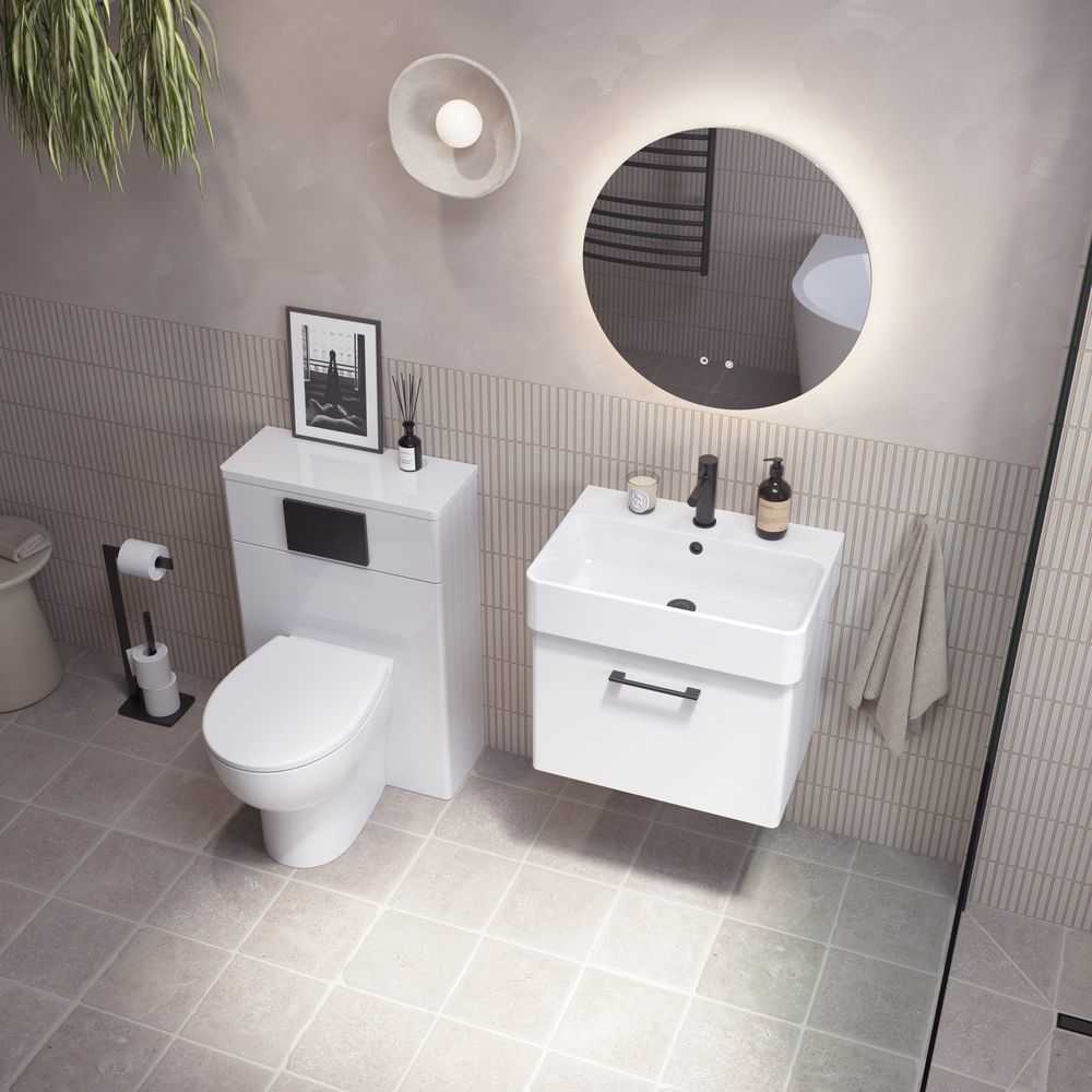 Arlo Wall mounted Unit Gloss White Lifestyle slide image Arlo Wall mounted Unit Gloss White Lifestyle slide image