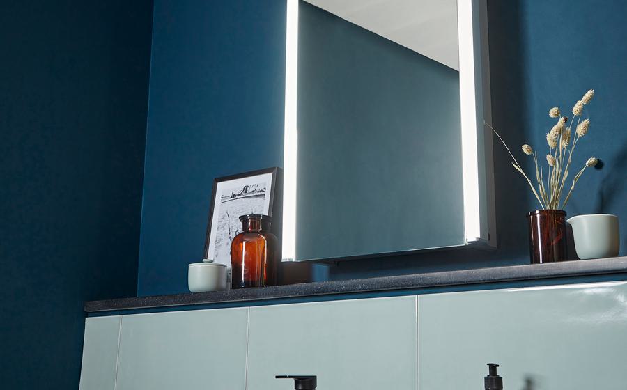 LED mirror cabinets
