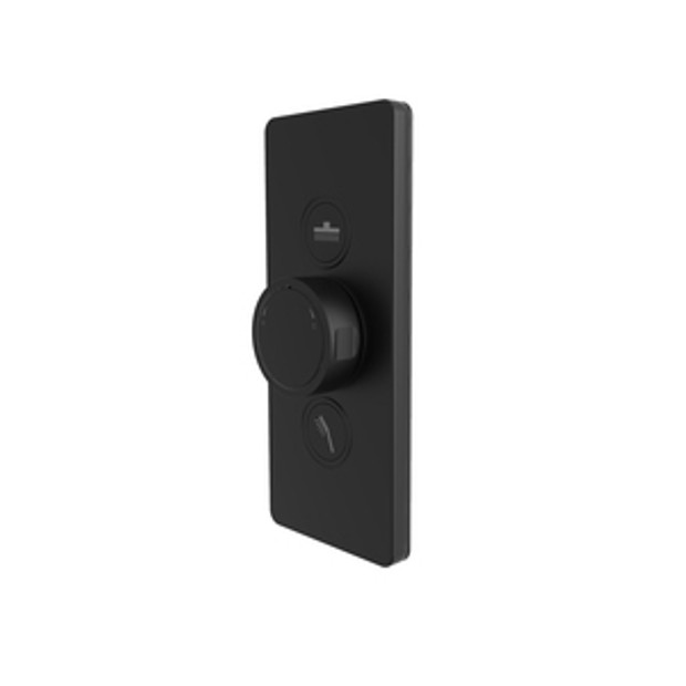 Axiom Dual Function Push Button Shower Valve Matt Black 1065302 Axiom Dual Function Push Button Shower Valve Matt Black 1065302