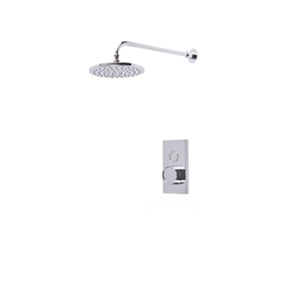 Axiom Single Function Push Button Valve With Overhead Shower 1065458 slide image Axiom Single Function Push Button Valve With Overhead Shower 1065458 slide image
