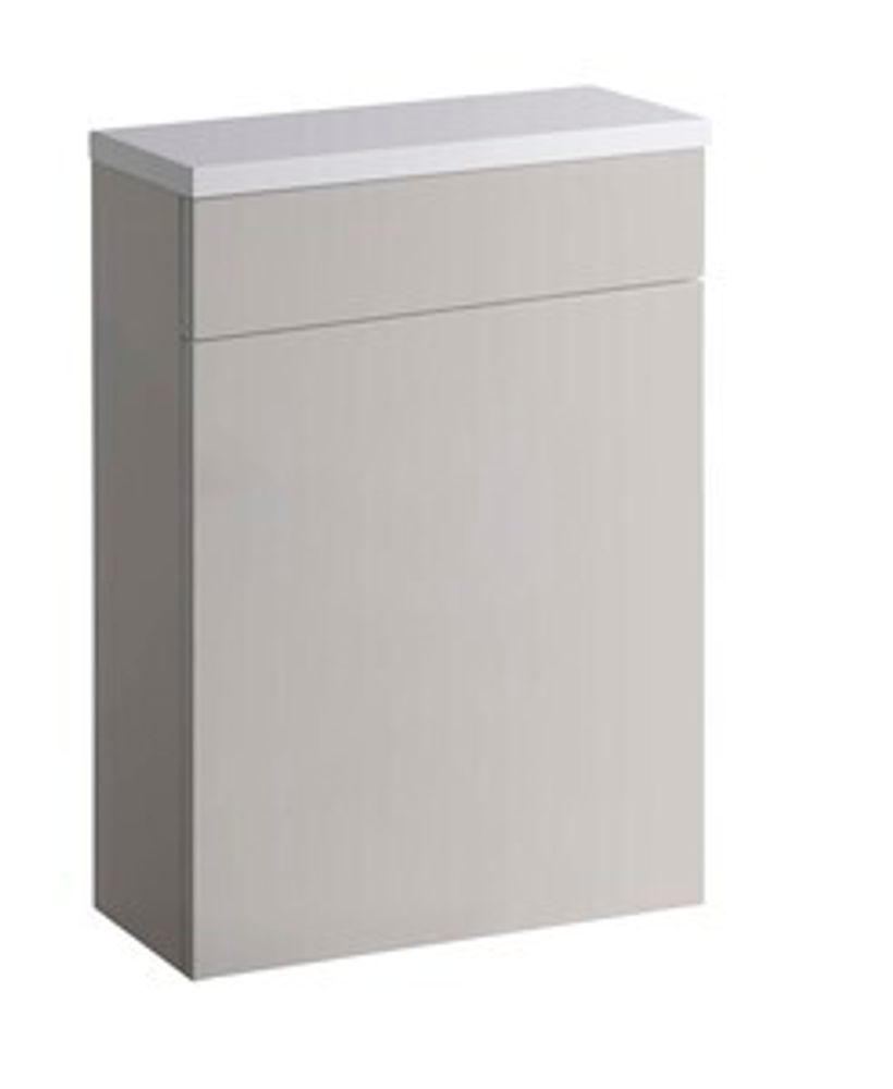 Back To Wall WC Unit and Worktop Powder Grey 1102858 slide image Back To Wall WC Unit and Worktop Powder Grey 1102858 slide image
