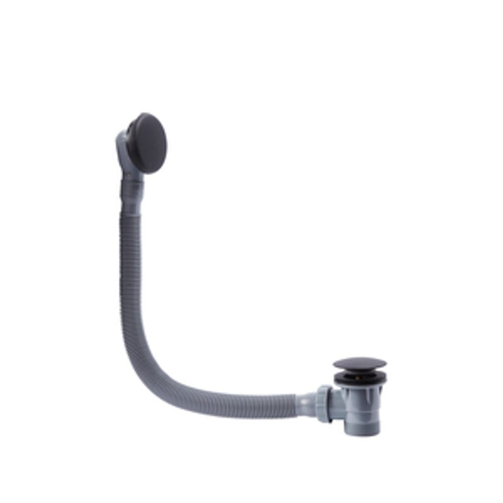 Popup Click Bath Waste 670mm Matt Black 1034958 slide image Popup Click Bath Waste 670mm Matt Black 1034958 slide image