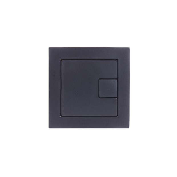 Black Square Flush TR9028
