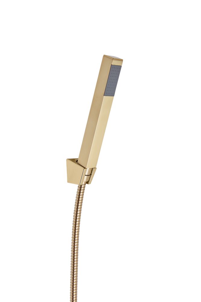 Brass microphone handset and elbow slide image