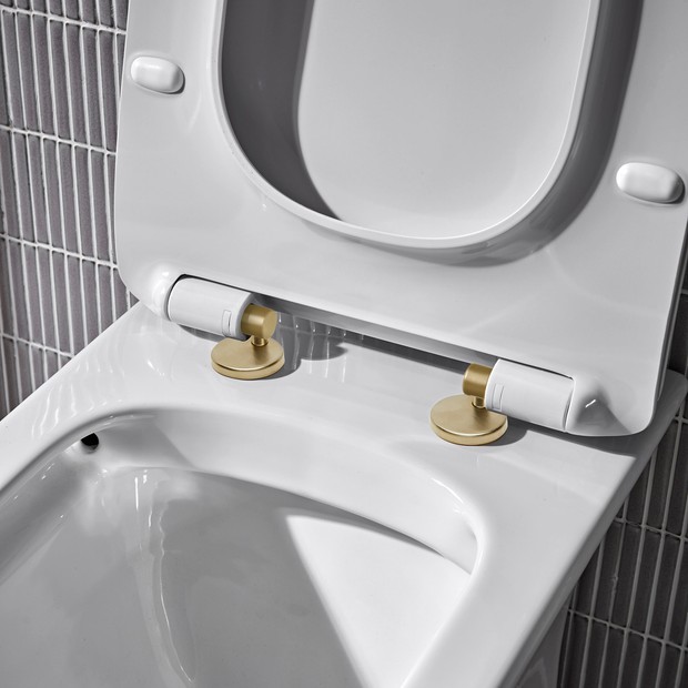 Brass toilet seat cover caps Brass toilet seat cover caps
