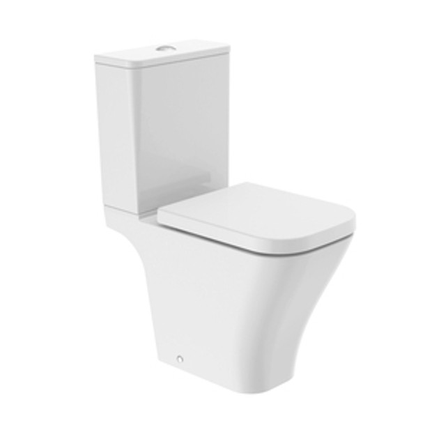 CADENCE SQUARE CLOSE COUPLED OPEN BACK WC PAN 1136357 CADENCE SQUARE CLOSE COUPLED OPEN BACK WC PAN 1136357