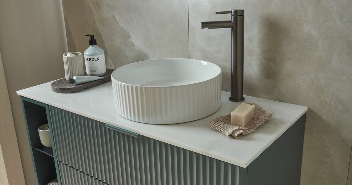 Note Basin By Roper Rhodes Fluted Countertop Basin | Roper Rhodes