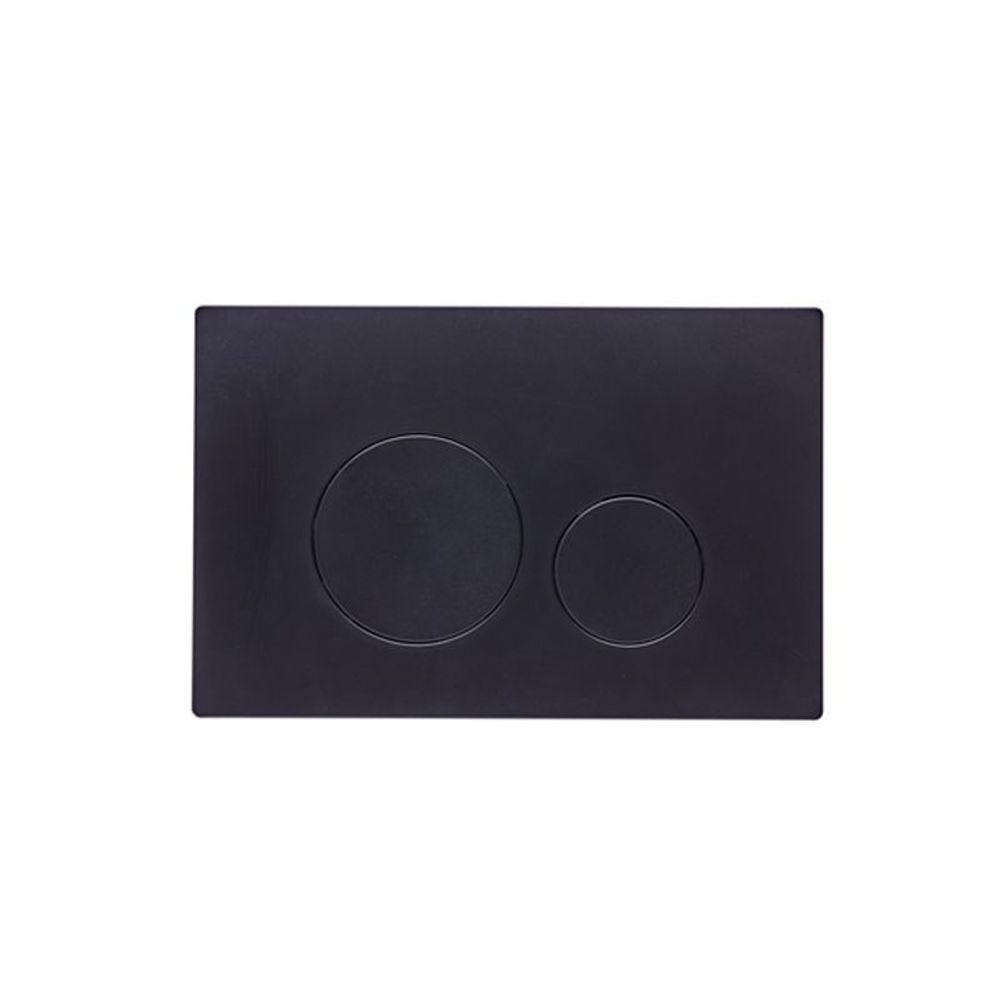 Circles flush plate black TR9021 slide image Circles flush plate black TR9021 slide image
