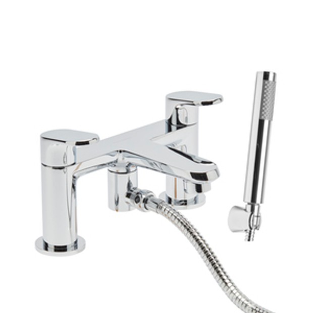 Clear Deck Mounted Bath Shower Mixer 1065054 Clear Deck Mounted Bath Shower Mixer 1065054