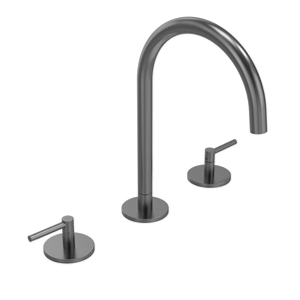 Cohort Lever 3 Tap Hole Basin Mixer W Click Waste Gunmetal 1128397 slide image Cohort Lever 3 Tap Hole Basin Mixer W Click Waste Gunmetal 1128397 slide image
