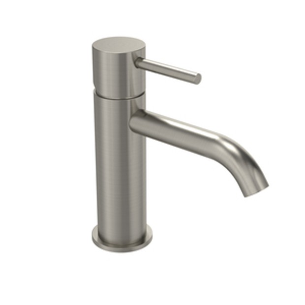 Cohort Lever Basin Mixer With Click Waste Stainless Steel 1136252 Cohort Lever Basin Mixer With Click Waste Stainless Steel 1136252
