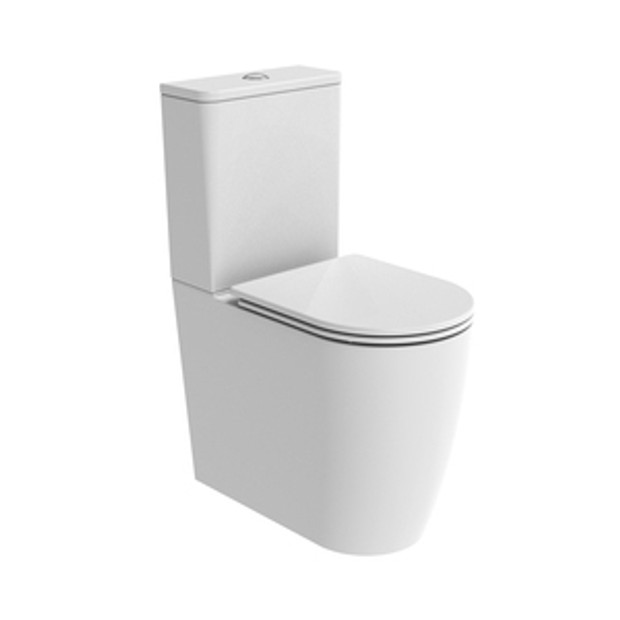 Compass Round Comfort Height Fully Enclosed Close Coupled WC Pan 1068553 Compass Round Comfort Height Fully Enclosed Close Coupled WC Pan 1068553