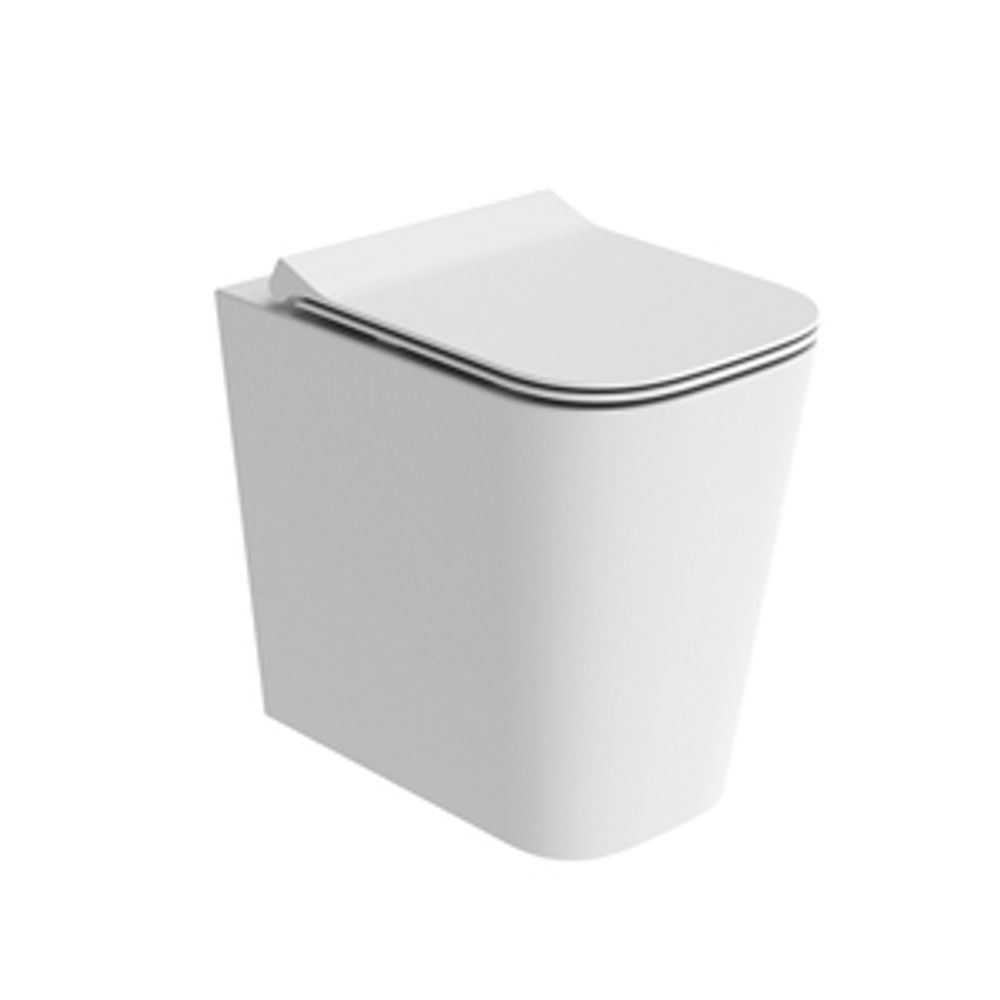 Compass Square Comfort Back To Wall Pan 1068425 slide image Compass Square Comfort Back To Wall Pan 1068425 slide image