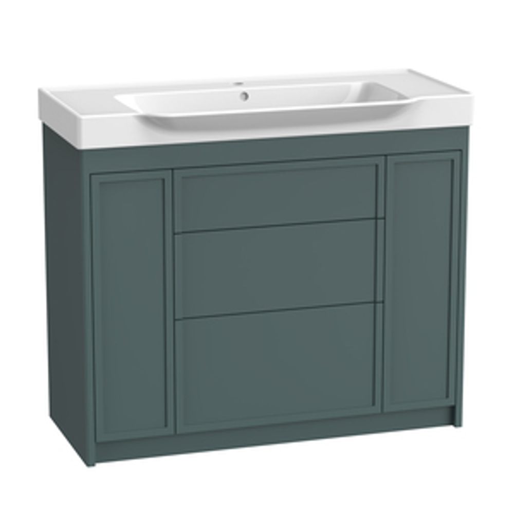 Concierge 1000 Freestanding 5 Drawer Basin Unit Juniper Green 1065518 slide image Concierge 1000 Freestanding 5 Drawer Basin Unit Juniper Green 1065518 slide image