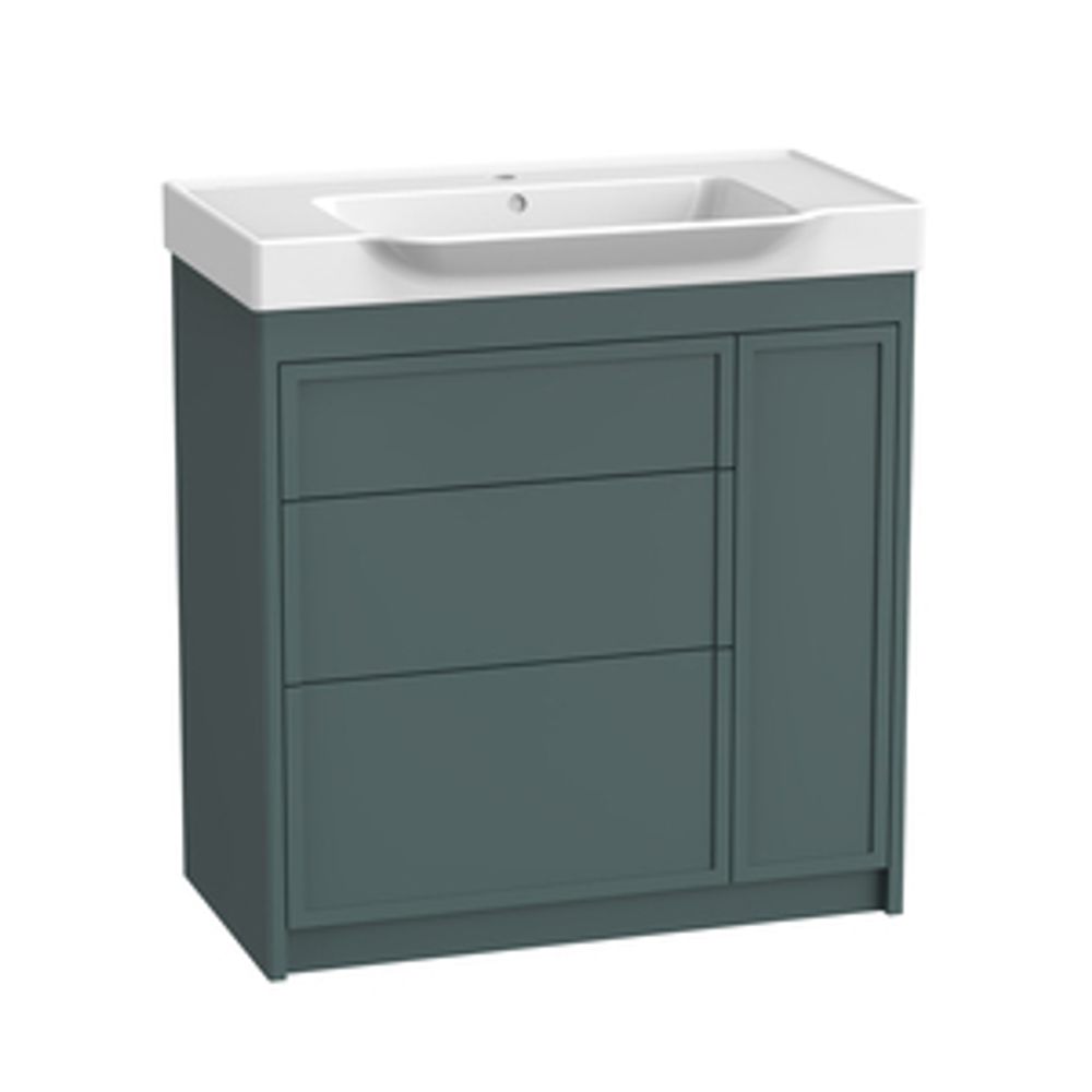 Concierge 800 Freestanding 4 Drawer Basin Unit Juniper Green 1064959 slide image Concierge 800 Freestanding 4 Drawer Basin Unit Juniper Green 1064959 slide image