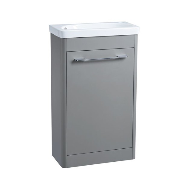 Contour 500 cloakroom wash unit stone grey CN5010 ST