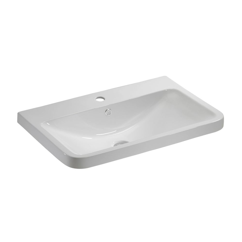 Contour 500mm ceramic basin CN5480 slide image Contour 500mm ceramic basin CN5480 slide image