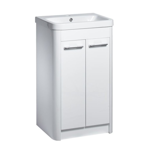 Contour 500mm freestanding unit white CN5480 W Contour 500mm freestanding unit white CN5480 W