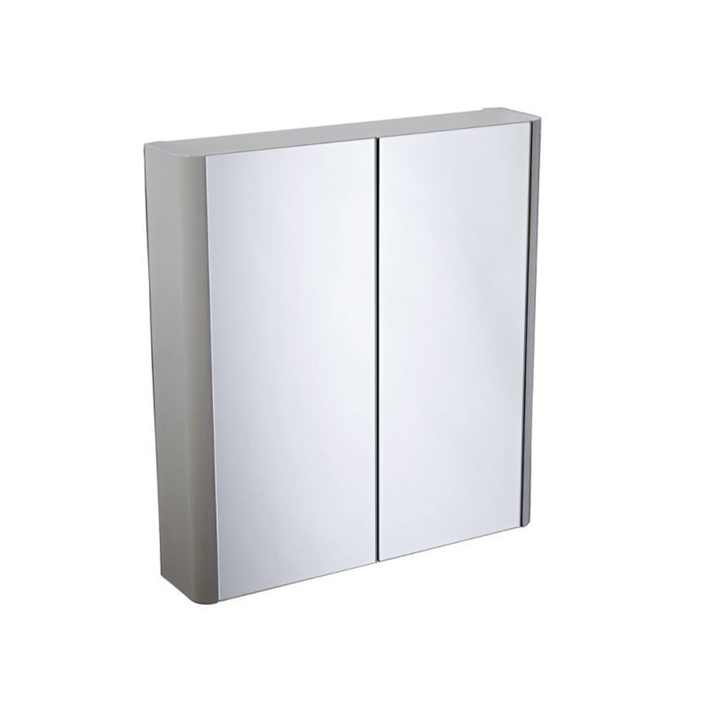Contour double door cabinet cutout LIGHT GREY CNCAB60 LG slide image