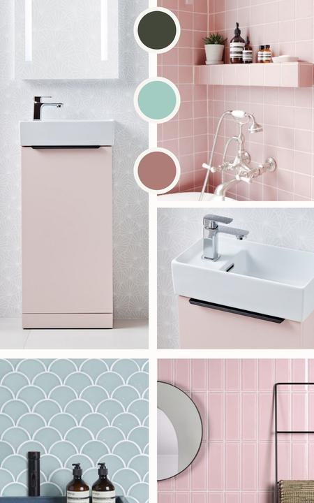 Creating your own dreamy pastel bathroom