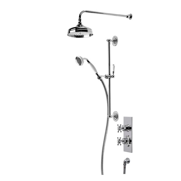 Cranborne Dual Function Concealed Shower System 1064619 Cranborne Dual Function Concealed Shower System 1064619